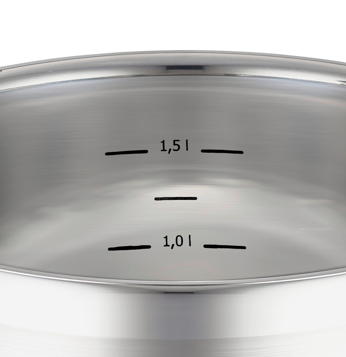 KOCHTOPFSET 4-teilig  - Edelstahlfarben, Basics (31/53/23cm) - Rösle