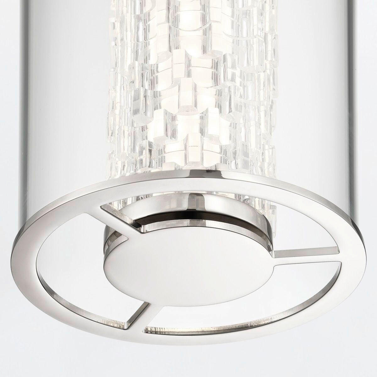 LED-HÄNGELEUCHTE    - Chromfarben, Basics, Glas/Metall (50,5/15/60cm) - Elstead Lighting