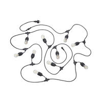 LJUSSLINGA  - svart, Basics, plast (650,0cm)