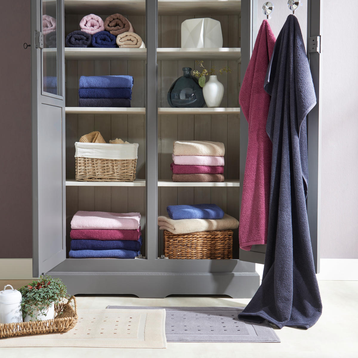 KOUPELNOVÁ PŘEDLOŽKA, 50/70 cm - béžová, Design, textil (50/70cm) - Esposa