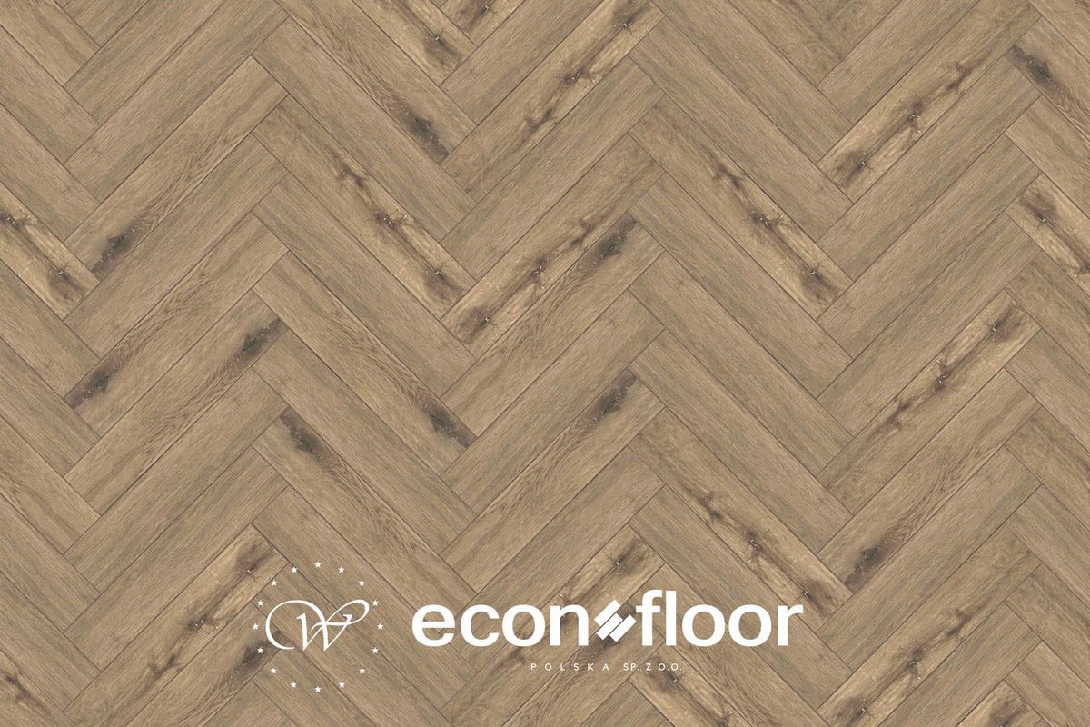 3239H-55 Oak Goral Econfloor LA BOHEME 55 COUNTRY WOOD  per  m² - Eiche dunkel, Basics, Kunststoff/Stein (23/128/0.57cm)