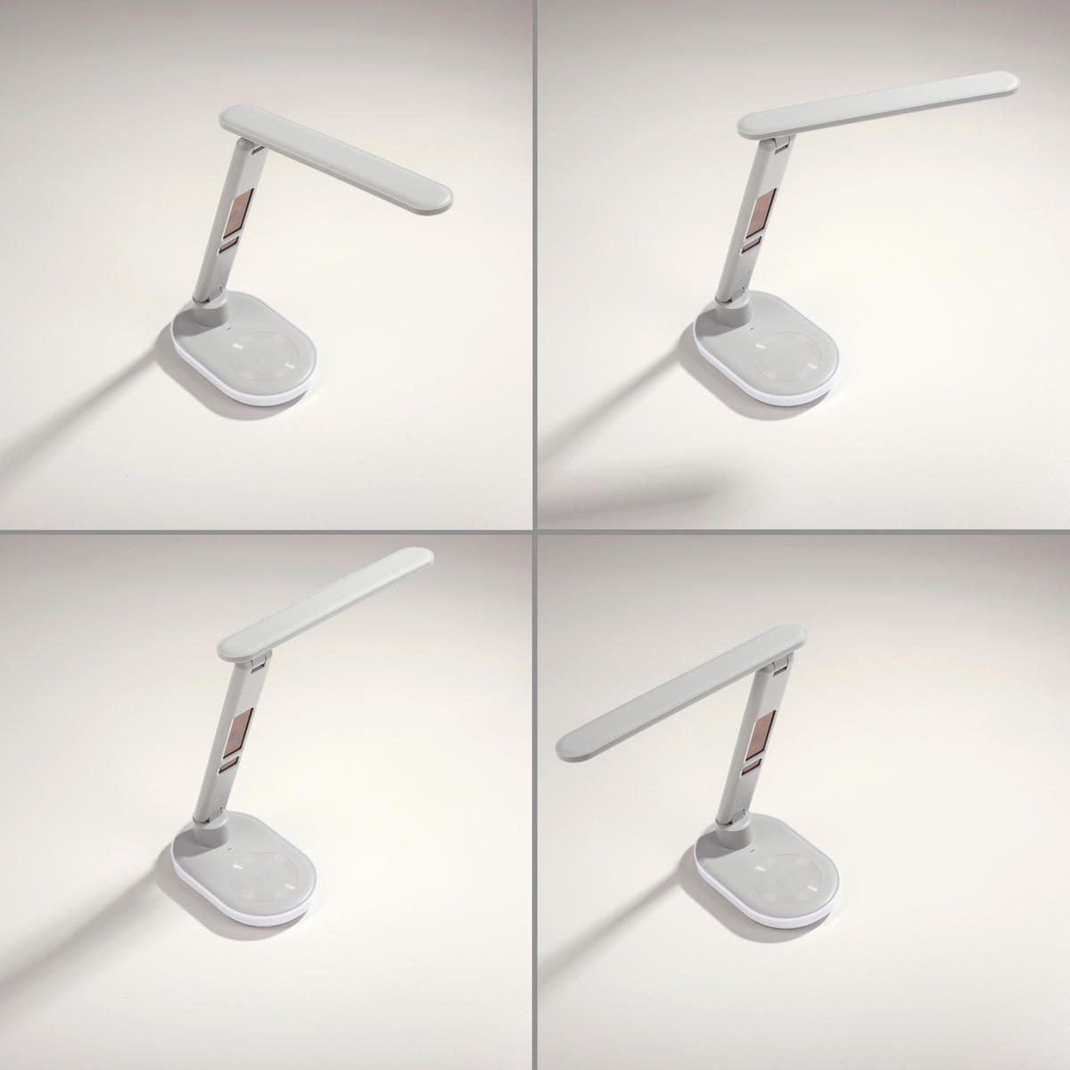 LED-SVETILKA ZA PISALNO MIZO     51,5/11,4/54 cm          - bela, Design, umetna masa/steklo (51,5/11,4/54cm)