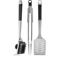 PRIBOR ZA ŽAR - barve nerjavečega jekla, Basics, kovina (26/50/8cm) - Napoleon