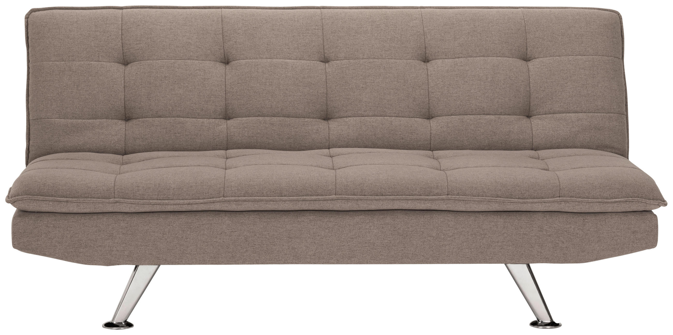 MID.YOU ROZKLÁDACÍ POHOVKA, textil, hnědá