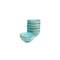DIPSCHALENSET Keramik Steinzeug  - Pastellblau, Trend, Keramik (11,5cm) - Creatable