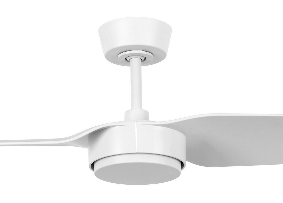 DECKENVENTILATOR     - Weiss, Basics, Kunststoff (137/27/137cm)