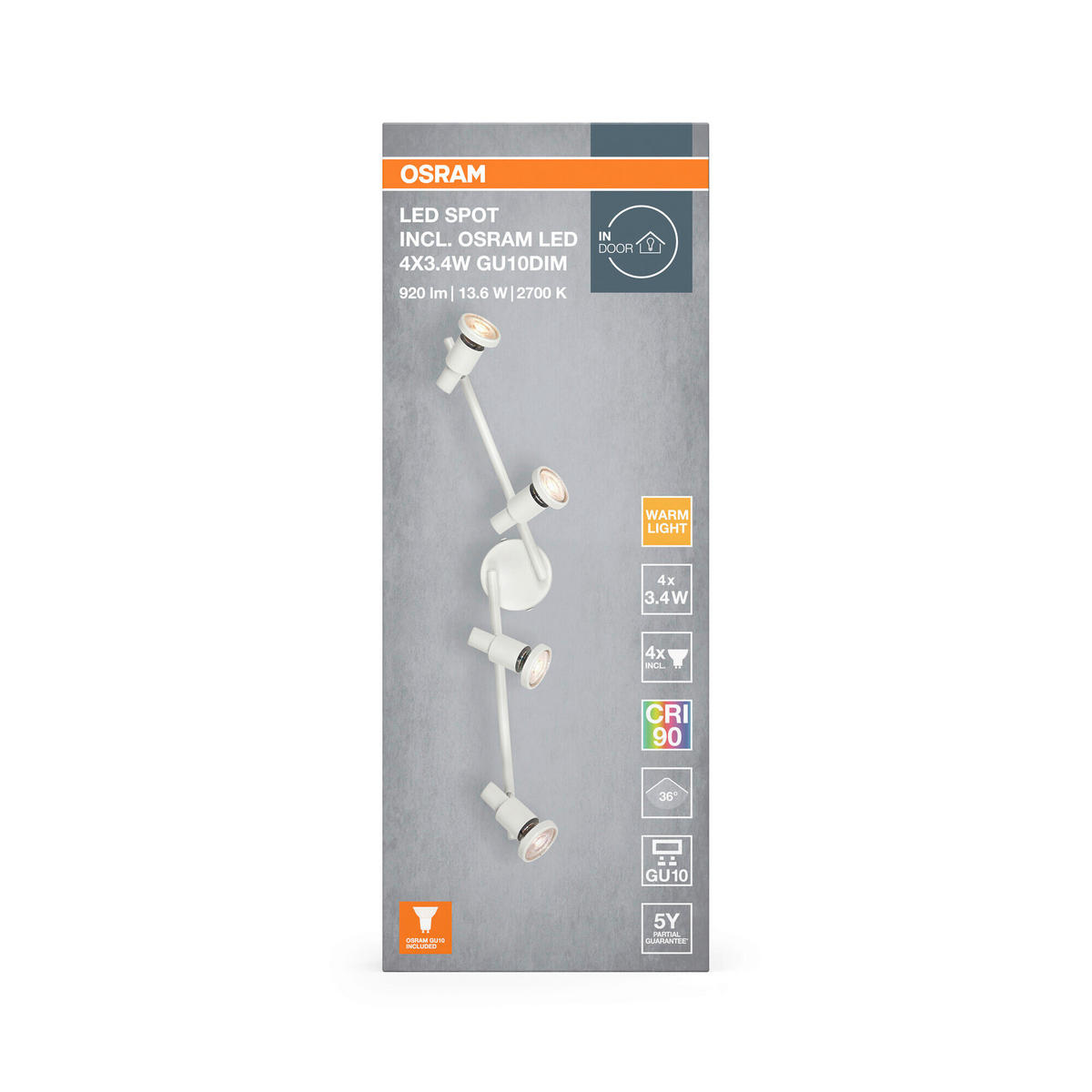 LED-STRAHLER 68,4/9/15,5 cm   - Basics (68,4/9/15,5cm) - Osram