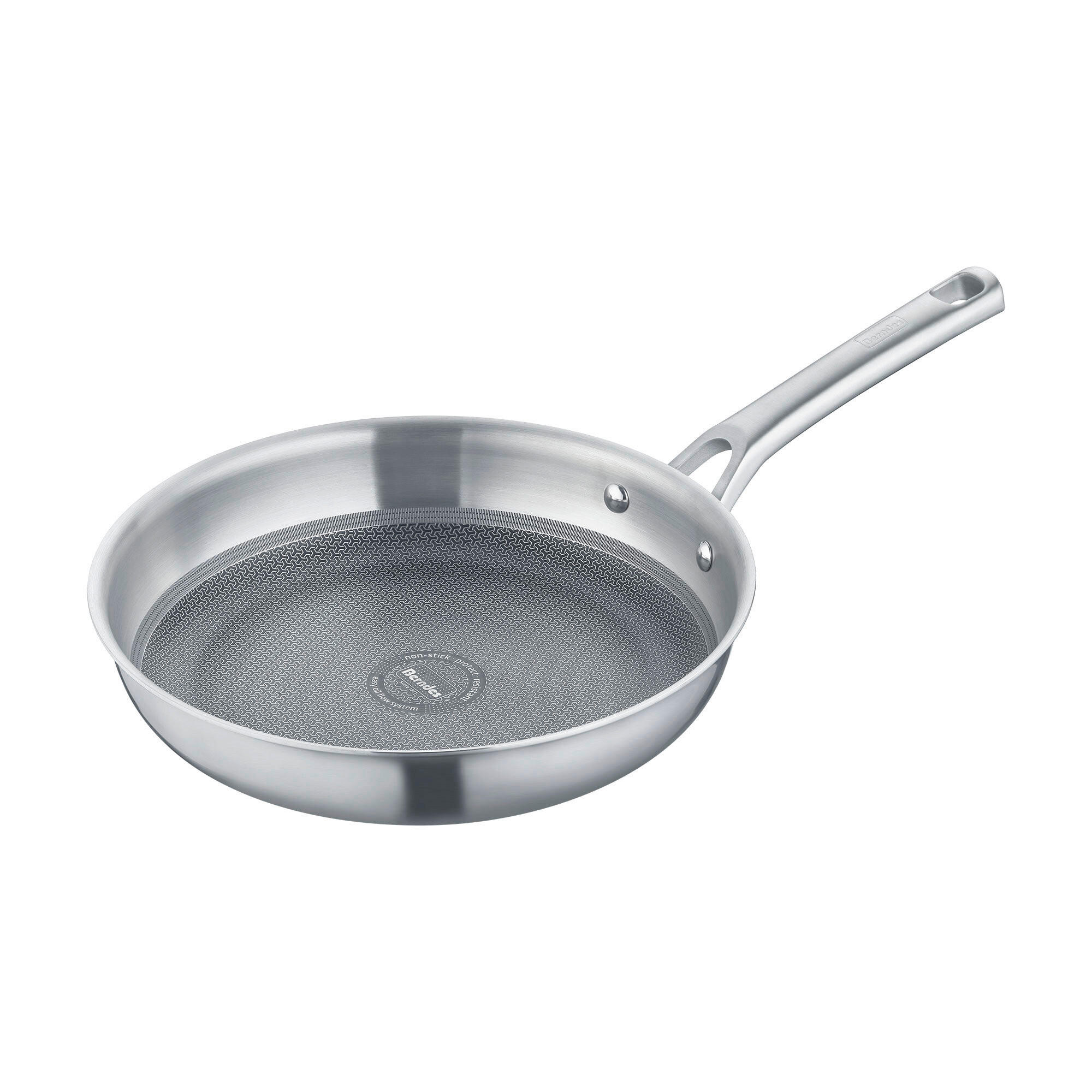 BRATPFANNE Tricion Resist b.nature Keramikbeschichtung 28 cm  - Schwarzchrom, Basics, Metall (28cm) - Berndes