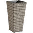 PFLANZENTOPF - Grau, KONVENTIONELL, Kunststoff/Metall (36/70/36cm) - Ambia Garden PFLANZENTOPF - Grau, KONVENTIONELL, Kunststoff/Metall (36/70/36cm) - Ambia Garden