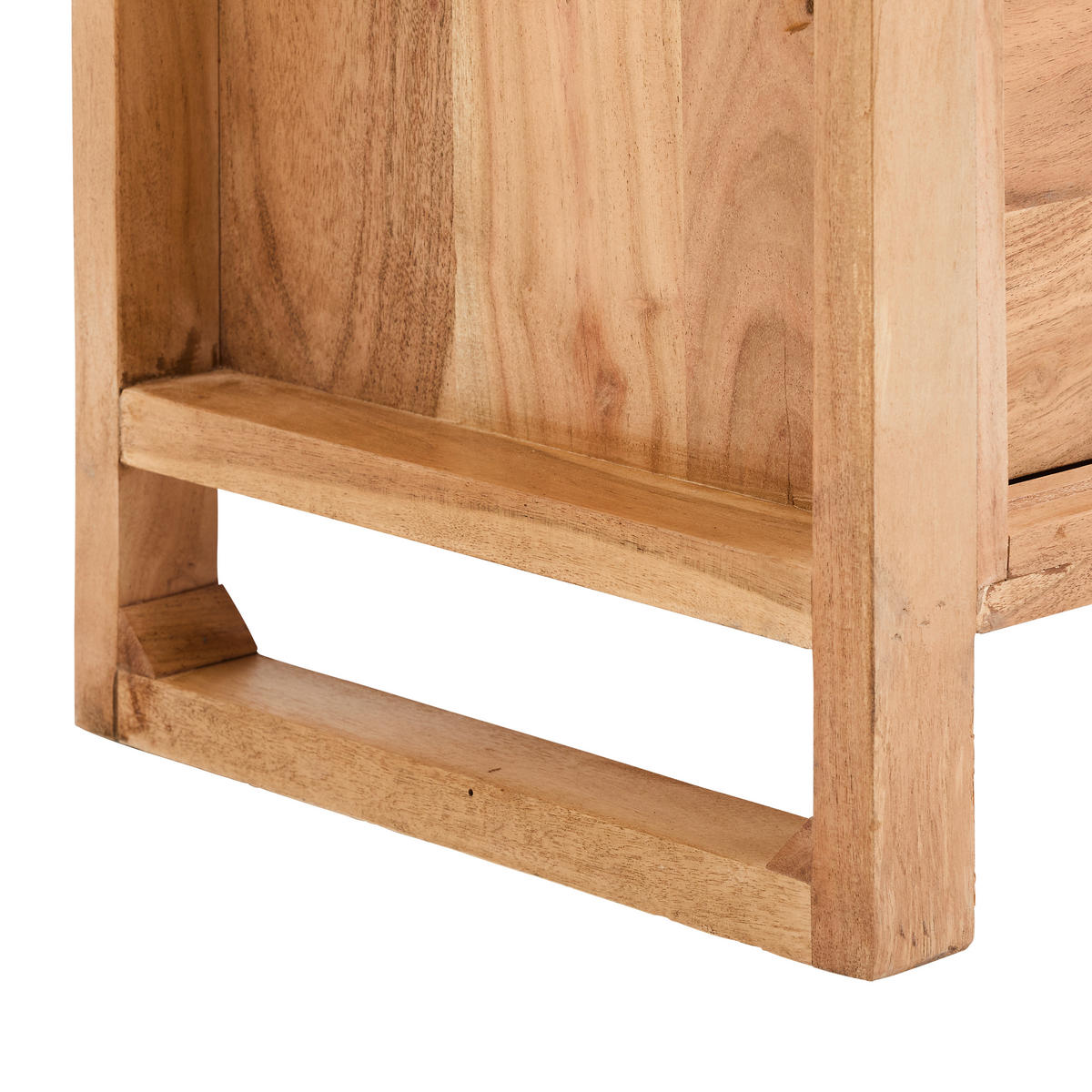 SIDEBOARD  in 160/90/40 cm  - Schwarz/Naturfarben, KONVENTIONELL, Holz/Metall (160/90/40cm) - Livetastic