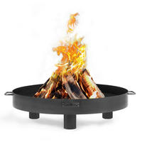 FEUERSCHALE  - Schwarz, Basics, Metall (60/20cm) - Ambia Garden