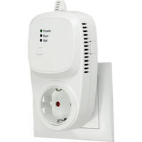 ADAPTERSTECKER - Weiß, Basics, Kunststoff (14/7/4,2cm)