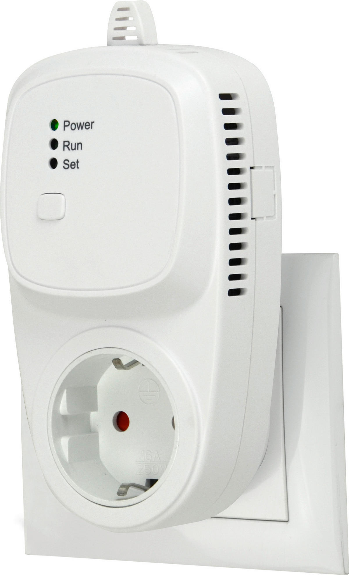 ADAPTERSTECKER - Weiß, Basics, Kunststoff (14/7/4,2cm)