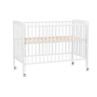 BEISTELLBETT 124/63/91 cm  - Weiß, Basics, Holz (124/63/91cm) - Fillikid