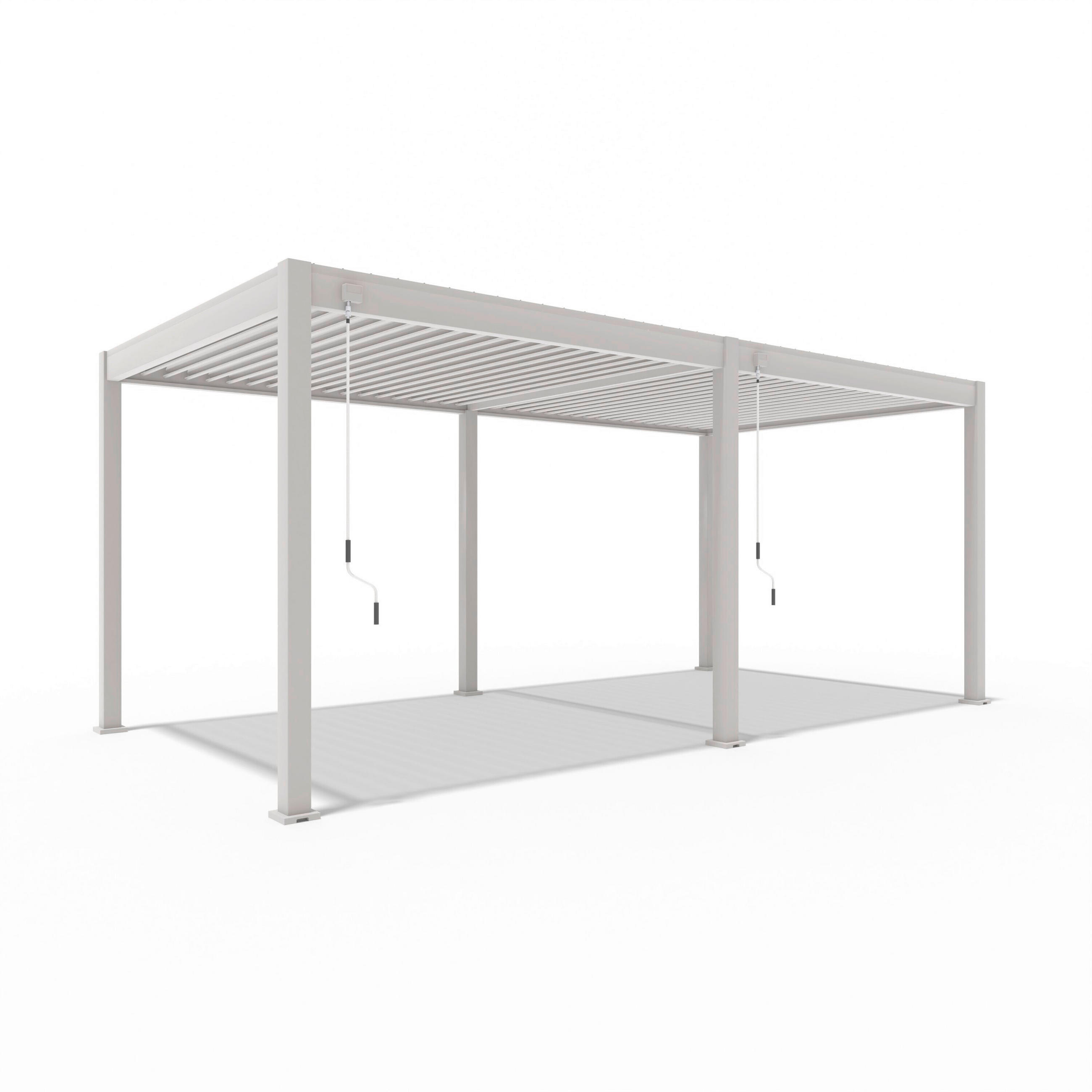 PERGOLA 300/600/255 cm   - Perlmutt, Basics, Metall (300/600/255cm) - Gardenson