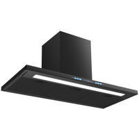 DUNSTABZUGSHAUBE 50874  - Schwarz, Basics, Metall (89,8/101,50/41cm) - PKM