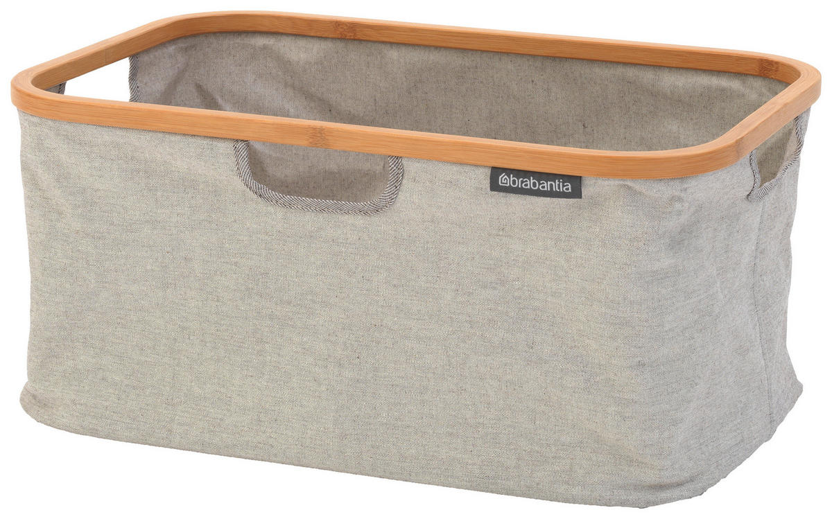 KÔŠ NA BIELIZEŇ - sivá, Design, textil (36/54/26,5cm) - Brabantia
