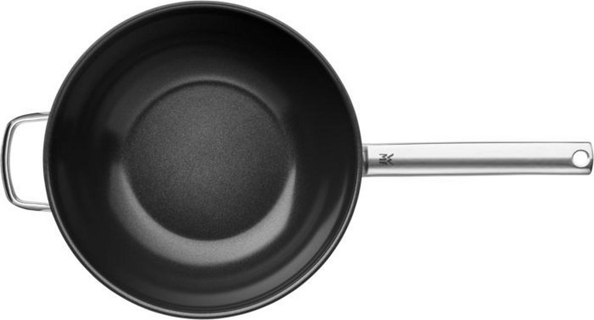 WOKPFANNE Durado 28 cm  - Edelstahlfarben, Design, Metall (28cm) - WMF