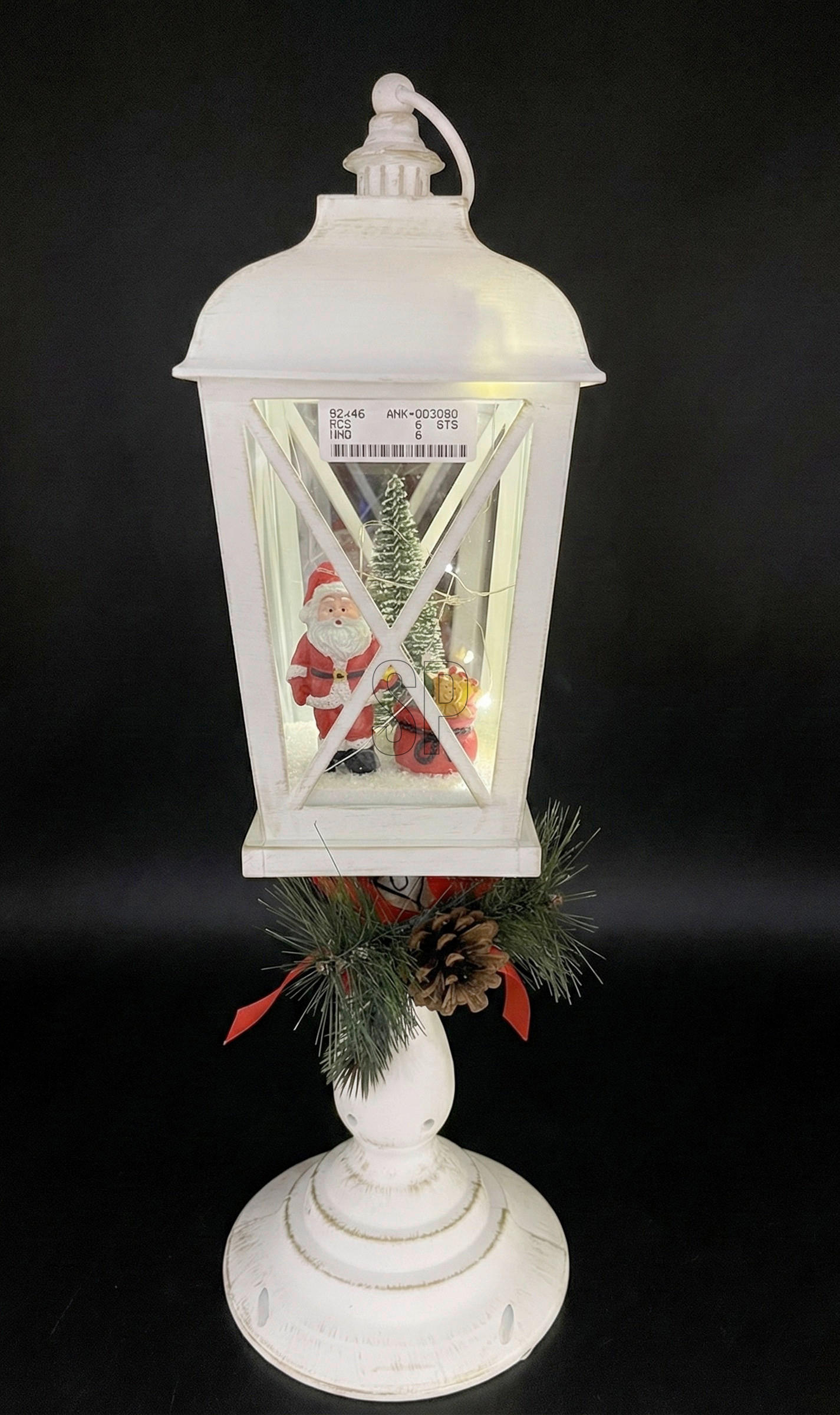 LED LÁMPÁS - többszínű, Basics, üveg (14/14/45cm)