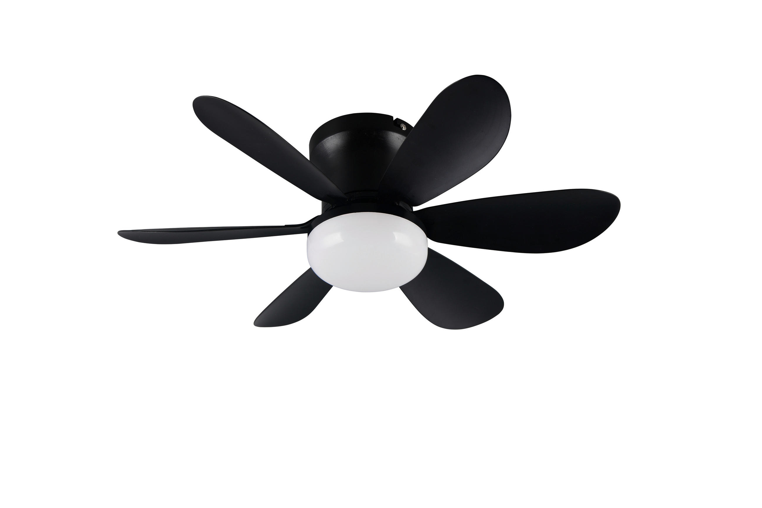 DECKENVENTILATOR  53,0/31,0 cm    - Schwarz, Basics, Kunststoff (53,0/31,0cm)