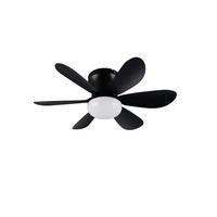 DECKENVENTILATOR  53,0/31,0 cm    - Schwarz, Basics, Kunststoff (53,0/31,0cm)