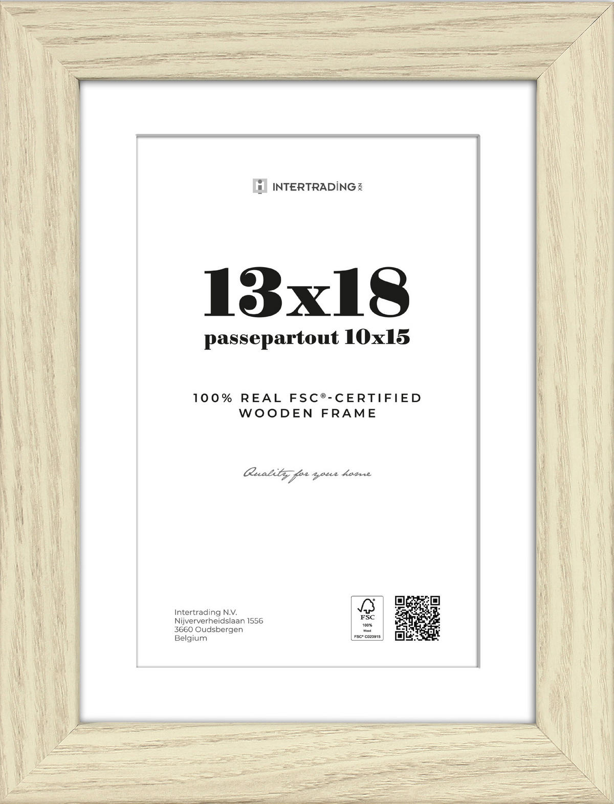 BILDERRAHMEN - Ahornfarben, Basics, Holzwerkstoff (16,2/21,2/2,7cm)