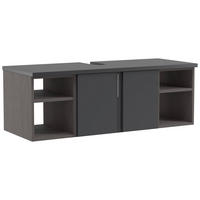 WASCHBECKENUNTERSCHRANK 120/41/47 cm  - Graphitfarben/Grau, Modern, Holzwerkstoff (120/41/47cm) - Held