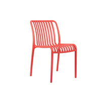 STUHL Hellrot  - Hellrot, Basics, Kunststoff (42/58/79cm) - Leitmotiv