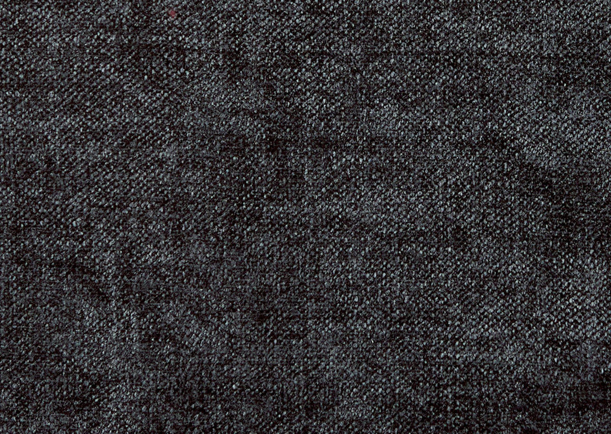 HOCKER in Textil Anthrazit  - Anthrazit, Design, Textil (80/33/80cm) - Belluti