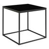 BEISTELLTISCH in Holzwerkstoff 45/45/45 cm  - Schwarz, Basics, Holzwerkstoff/Metall (45/45/45cm)