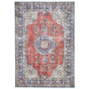VINTAGE-TEPPICH 130/200 cm Multicolor, Rot  - Rot/Multicolor, Trend, Textil (130/200cm) - Novel