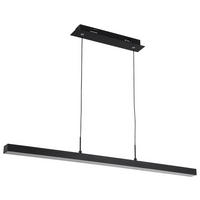 LED-HÄNGELEUCHTE 100/5/120 cm   - Schwarz, KONVENTIONELL, Kunststoff/Metall (100/5/120cm) - Novel