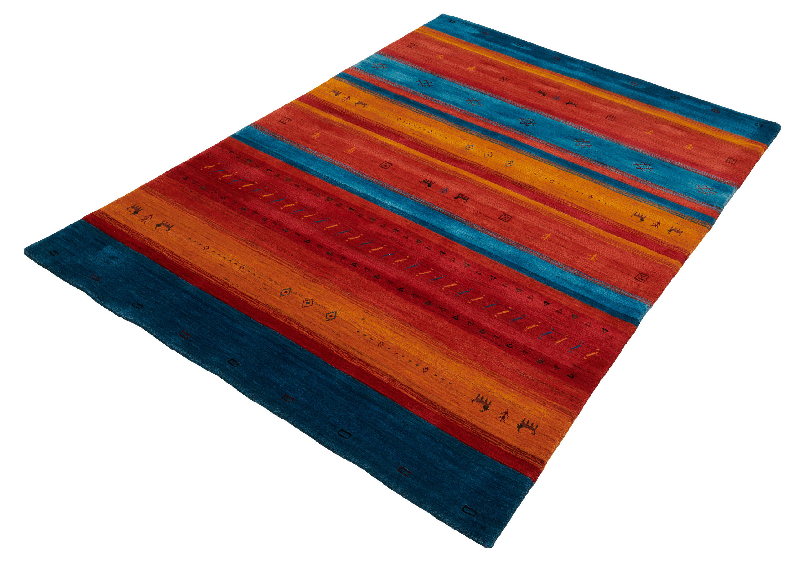 ORIENTTEPPICH 160/90 cm Savannah Multicolor  - Multicolor, Design, Textil (160/90cm) - Cazaris