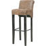 BARHOCKER Buche Braun - Braun, LIFESTYLE, Holz/Textil (37/92/44cm) - KARE-Design