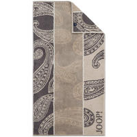 DUSCHTUCH Contour Paisley 80/150 cm  - Taupe/Dunkelgrau, Design, Textil (80/150cm) - Joop!