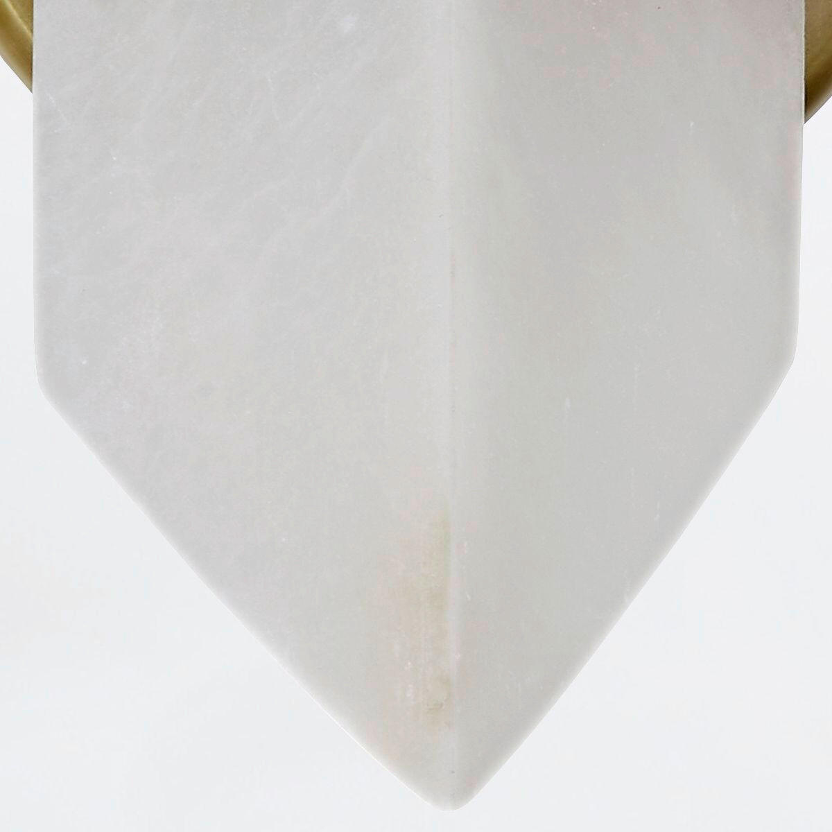 WANDLEUCHTE    - Messingfarben, KONVENTIONELL, Glas/Metall (38,1/9,1/10,5cm) - Elstead Lighting