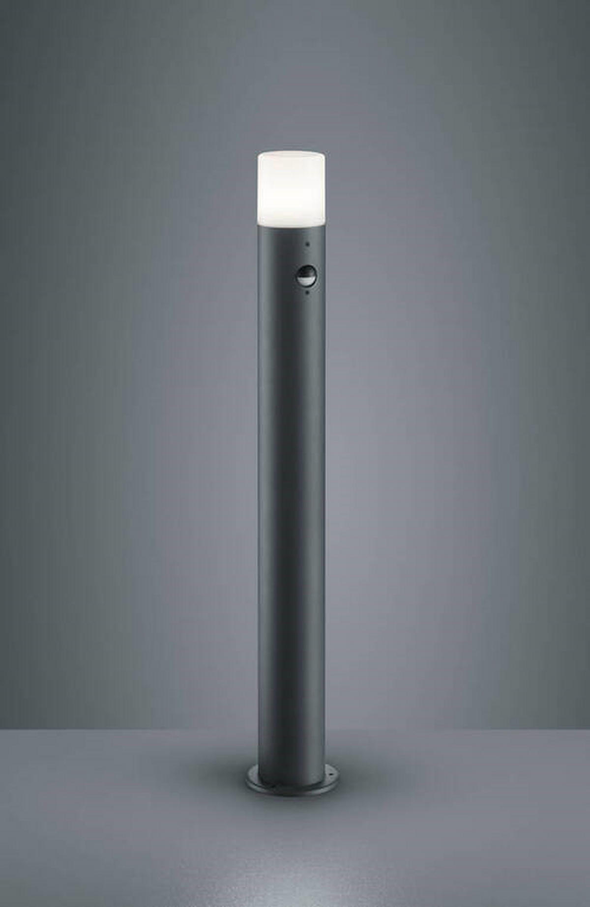 VÄGLAMPA - vit/antracit, Natur, metall/plast (12/80cm) - Trio Leuchten