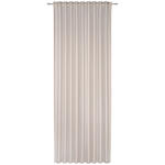 FERTIGVORHANG transparent  - Sandfarben, Basics, Textil (135/245cm) - Esposa