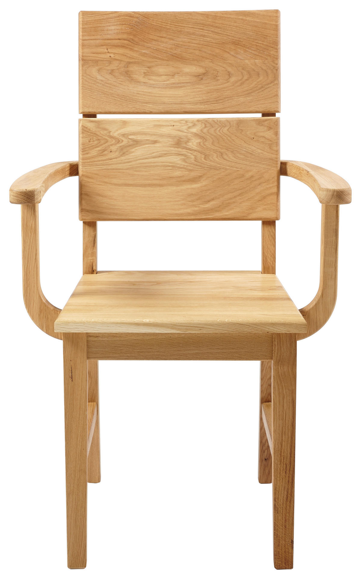 ARMLEHNSTUHL  in  - Eichefarben, KONVENTIONELL, Holz (59,5/95/58cm) - Linea Natura
