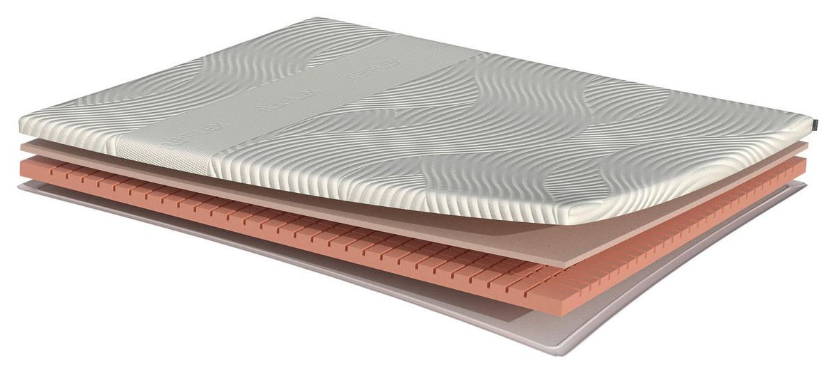 TOPPER 180/220 cm  - Weiss, Konventionell, Textil (180/220cm) - Hukla