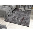VINTAGE-TEPPICH 200/200 cm Timeline Quantum Aubergine, Beige  - Beige/Aubergine, Design, Textil (200/200cm) - Novel