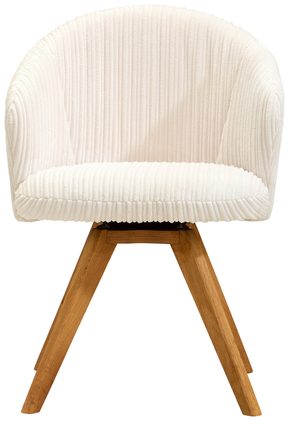 ARMLEHNSTUHL in Holz, Textil Beige  - Eichefarben/Beige, KONVENTIONELL, Holz/Textil (61/82/59cm) - Stylife