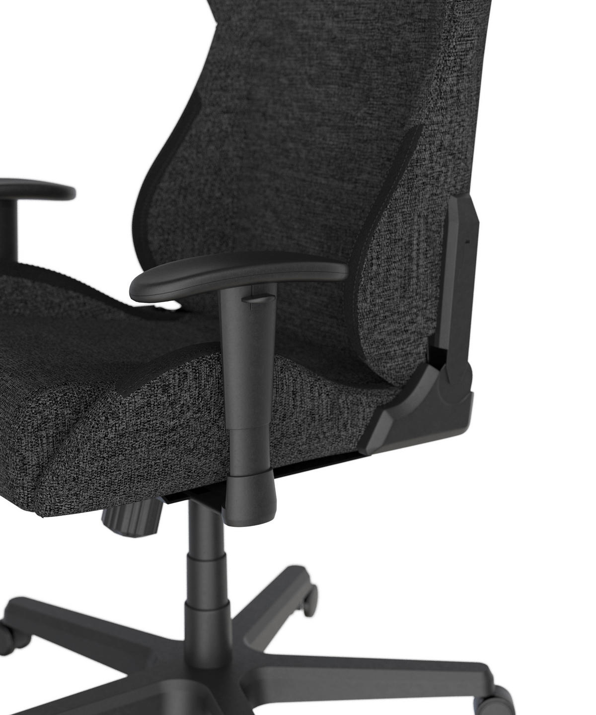 GAMINGSTUHL  in Schwarz  - Schwarz, KONVENTIONELL, Kunststoff/Textil (70/129/70cm) - Dxracer