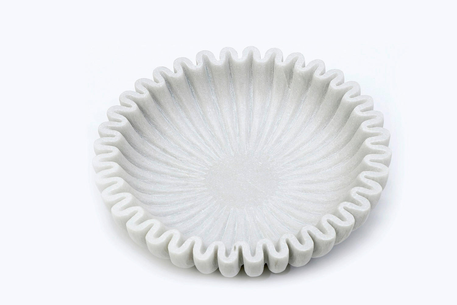 DEKOSCHALE - Weiß, Design, Stein (30/7cm) - Ambia Home