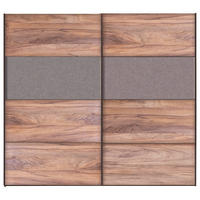 OMARA Z DRSNIMI VRATI,  - Moderno, kovina/leseni material (250/223/60cm) - Hom`in