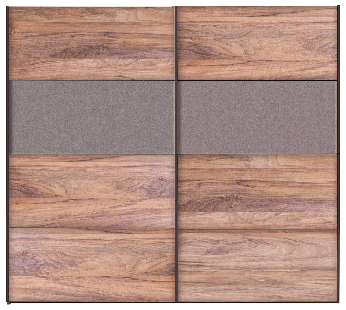 OMARA Z DRSNIMI VRATI,  - Moderno, kovina/leseni material (250/223/60cm) - Hom`in