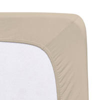 SPANNBETTTUCH Jersey 140-160/200-220 cm  - Beige, Basics, Textil (140-160/200-220cm) - Florella