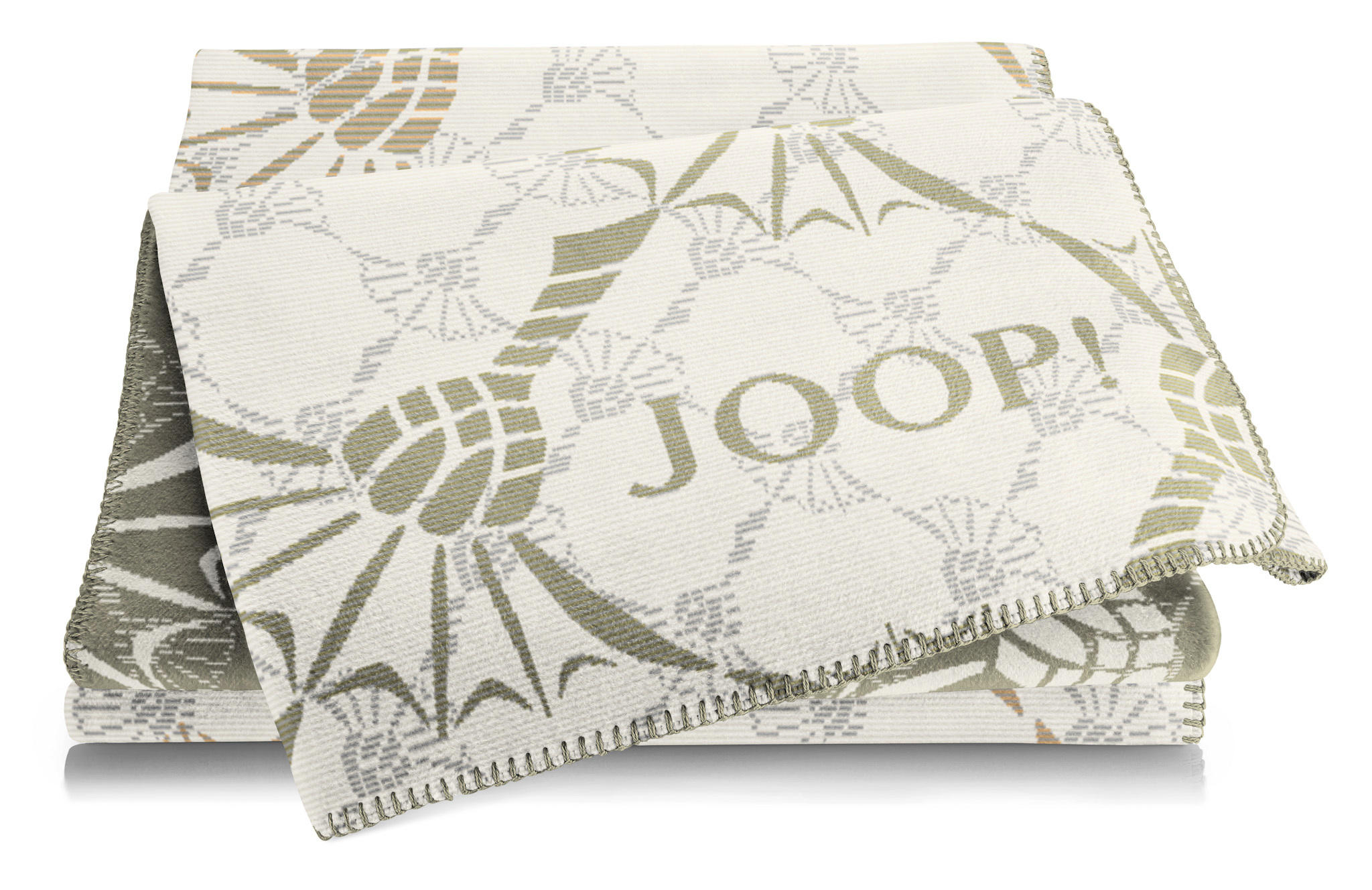 WOHNDECKE Cornflower-Double 150/200 cm  - Beige/Weiß, Design, Textil (150/200cm) - Joop!