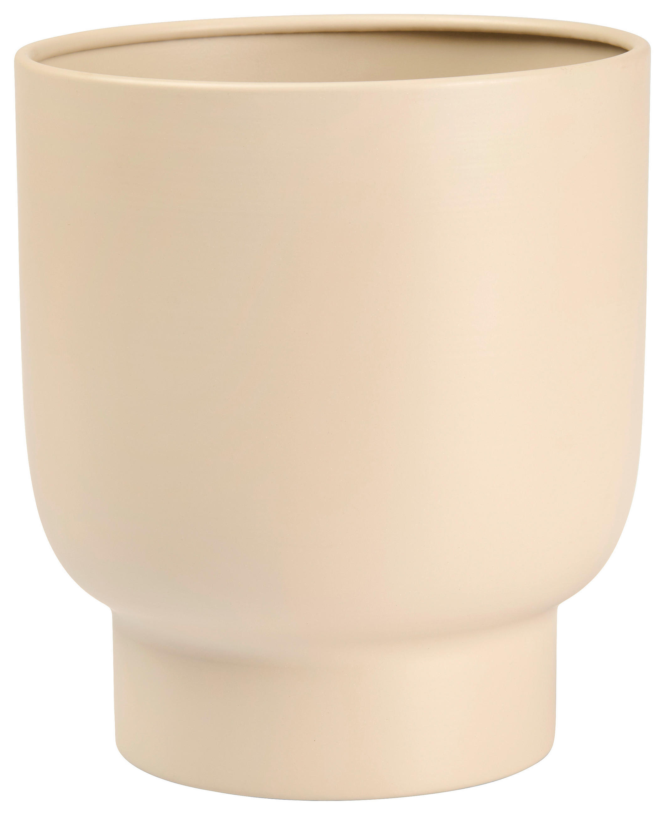 ÜBERTOPF 16/19 cm  - Beige, Basics, Metall (16/19cm) - Ambia Home