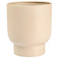 ÜBERTOPF 16/19 cm  - Beige, Basics, Metall (16/19cm) - Ambia Home